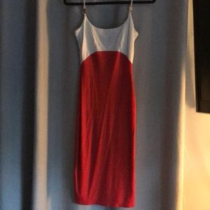 ASOS Red & Ivory Dress